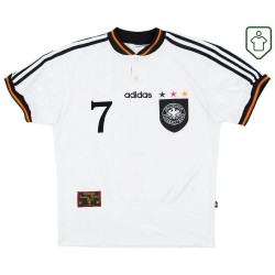 Men's Germany 1996/98 Home Retro Shirt Möller #7