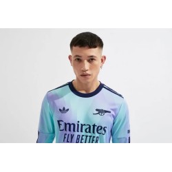 Men's Arsenal 2024/25 Third Long Sleeve Shirt Men's Arsenal 2024/25 Third Long Sleeve Shirt
