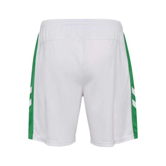 Men's Real Betis 2025/26 Home Shorts - White Men's Real Betis 2025/26 Home Shorts - White