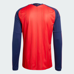 Women's Spain 2026 Home World Cup Long Sleeve Shirt Women's Spain 2026 Home World Cup Long Sleeve Shirt