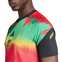 Men's Jamaica 2026 Home World Cup Pre Match Shirt Men's Jamaica 2026 Home World Cup Pre Match Shirt