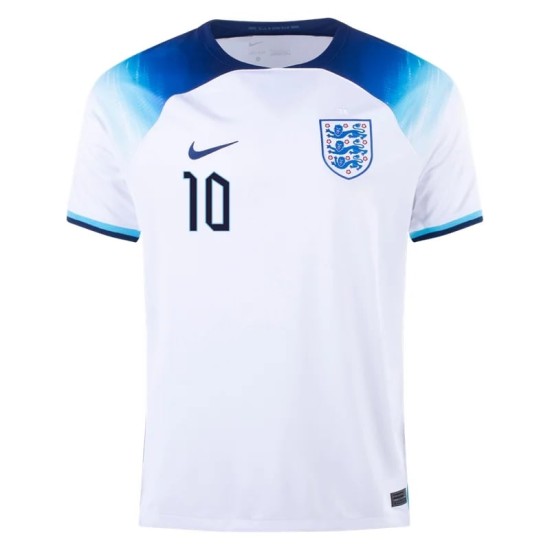 Marcus Rashford #10 England Home Jersey World Cup 2022