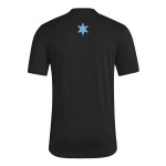Men's Minnesota United FC 2025 Third Hook AEROREADY Shirt - Black Men's Minnesota United FC 2025 Third Hook AEROREADY Shirt - Black