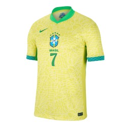 VINI JR. #7 Brazil Home Jersey Copa America 2024 VINI JR. #7 Brazil Home Jersey Copa America 2024