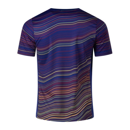 Men's FC Barcelona 2025/26 Home Prematch Shirt Men's FC Barcelona 2025/26 Home Prematch Shirt