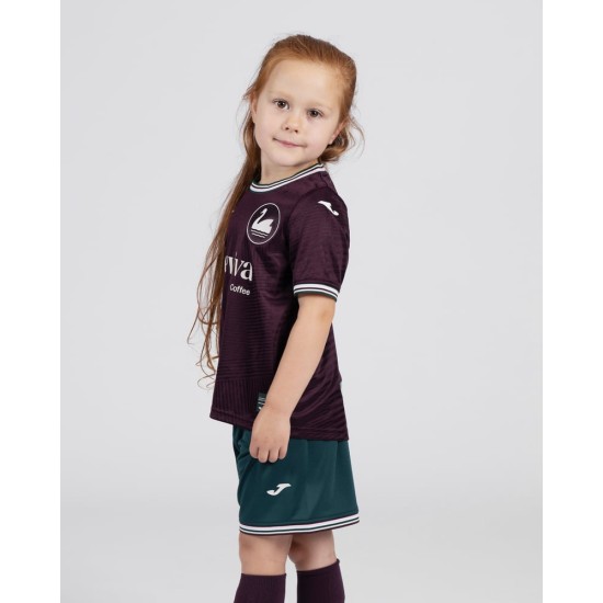 Kid's Swansea City 2025/26 Away Kit