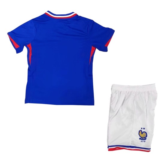 Kid's France Home Jersey+Shorts EURO 2024 Kid's France Home Jersey+Shorts EURO 2024