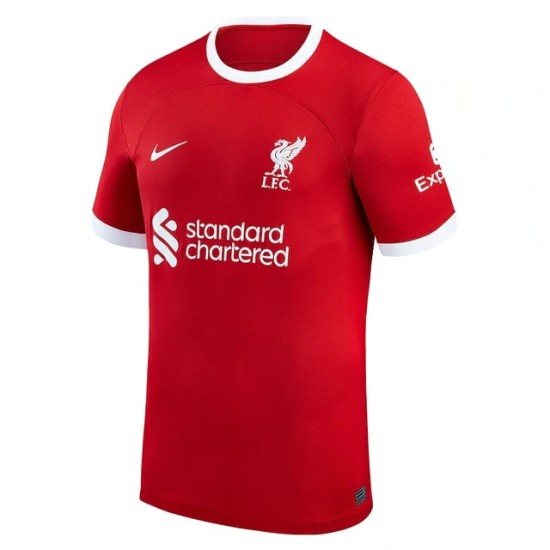 Kid's Diogo Jota #20 Liverpool 2023/24 Home Shirt