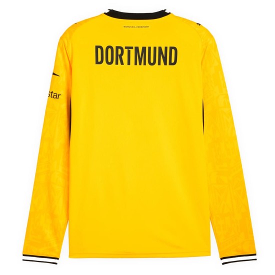 Women's BVB Borussia Dortmund 2026/27 Home Long Sleeve Shirt