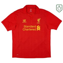 Men's Liverpool 2012/13 Home Retro Shirt Suarez #7 Men's Liverpool 2012/13 Home Retro Shirt Suarez #7