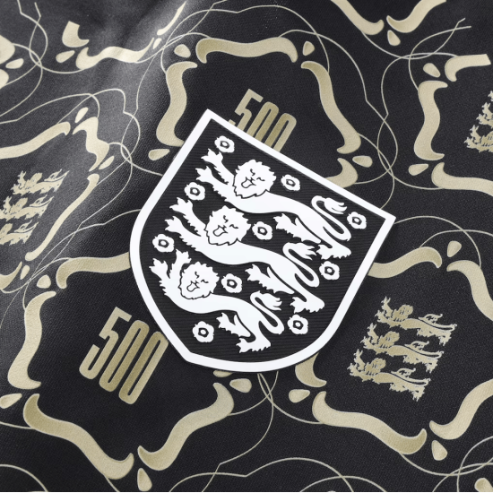 Men's England Lionesses 500th Anniversary Pre Match Shirt - Black