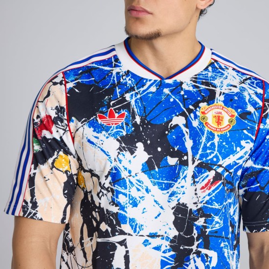 Men's Manchester United 2025/26 Stone Roses Shirt