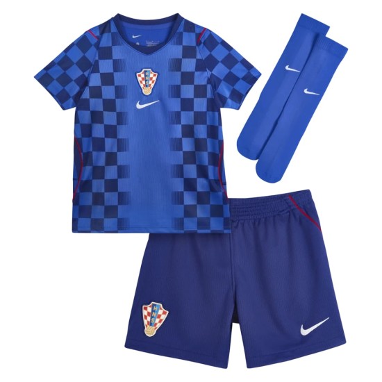 Kid's Croatia 2026 Away World Cup Kit