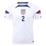 Sergino Dest #2 USMNT Home Jersey World Cup 2022
