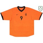 Men's Netherlands 2000/02 Home Retro Shirt V.Nistelrooy #9