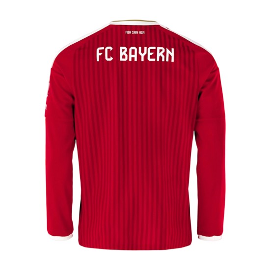 Kid's Bayern Munich 2026/27 Home Long Sleeve Shirt