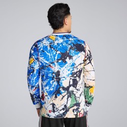 Men's Manchester United 2025/26 Stone Roses Long Sleeve Shirt