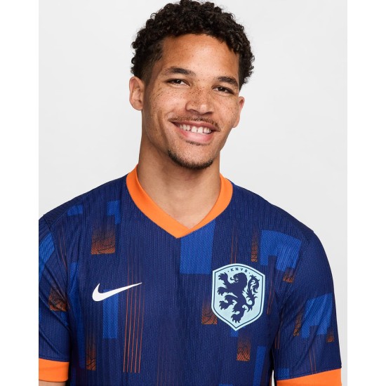Netherlands Player Version Away Jersey EURO 2024