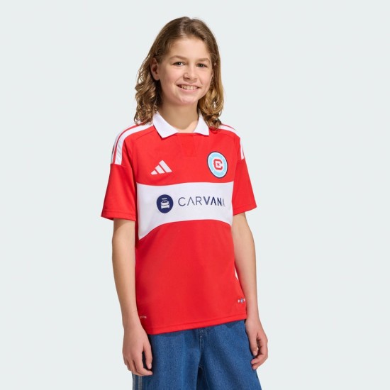 Kid's Chicago Fire 2026 Home Shirt Kid's Chicago Fire 2026 Home Shirt