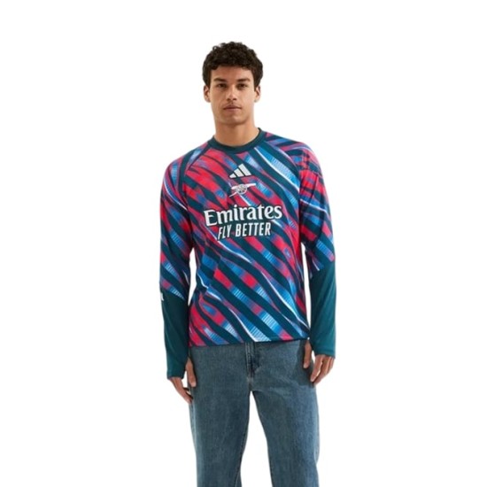 Women's Arsenal 2026/27 Pre Match Long Sleeve Shirt Women's Arsenal 2026/27 Pre Match Long Sleeve Shirt