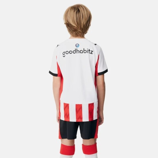 Kid's PSV 2025/26 Home Shirt