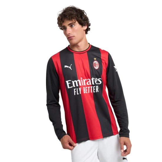 Kid's Milan 2026/27 Home Long Sleeve Shirt Kid's Milan 2026/27 Home Long Sleeve Shirt