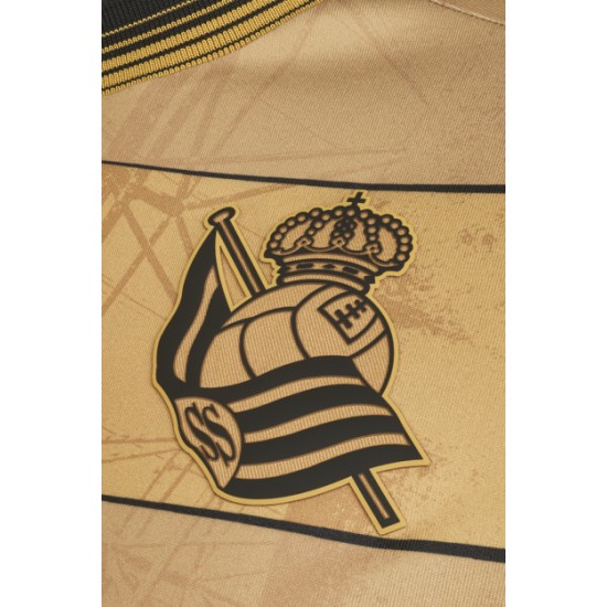 Kid's Real Sociedad 2024/25 Away Long Sleeve Shirt
