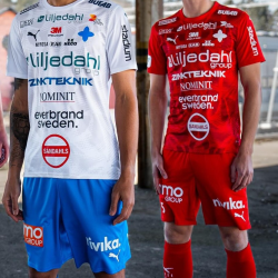 Men's IFK Värnamo 2025 Home Shorts