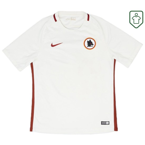 Men's Roma 2016/17 Away Retro Shirt Džeko #9