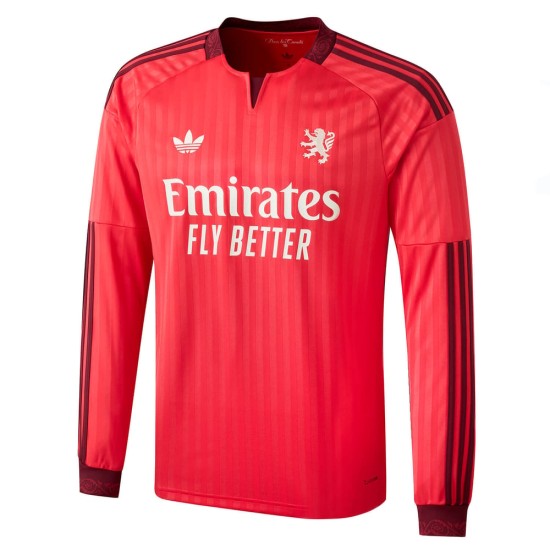 Men's OL 2026/27 Away Long Sleeve Shirt Men's OL 2026/27 Away Long Sleeve Shirt