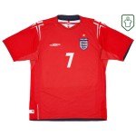 Men's England 2004/06 Away Retro Shirt Beckham #7