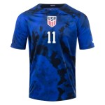 Brenden Aaronson #11 USMNT Away Jersey World Cup 2022 Brenden Aaronson #11 USMNT Away Jersey World Cup 2022