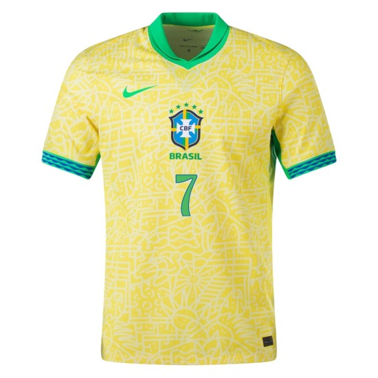 Women's VINI JR. Brazil 2024 Home Shirt