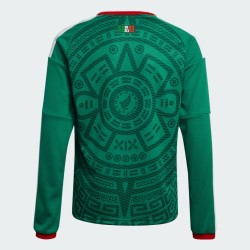 Women's Mexico 2026 Home World Cup Long Sleeve Shirt