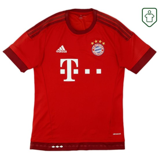 Men's Bayern Munich 2015/16 Home Retro Shirt Thiago #6
