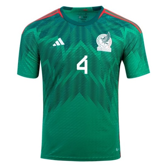 Rafael Marquez #4 Mexico Home Jersey World Cup 2022