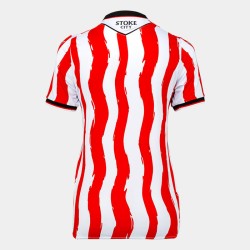 Women's Stoke City 2025/26 Home Unsponsored Shirt
