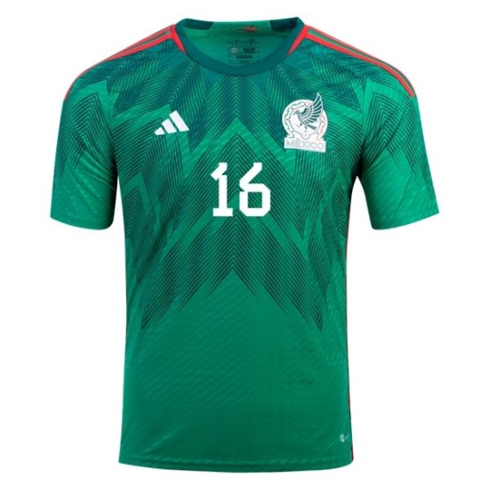 Hector Herrera #16 Mexico Home Jersey World Cup 2022