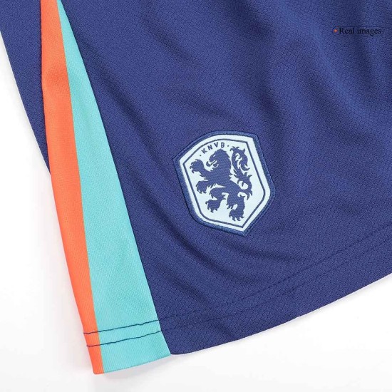 Kid's Netherlands Away Jersey+Shorts EURO 2024