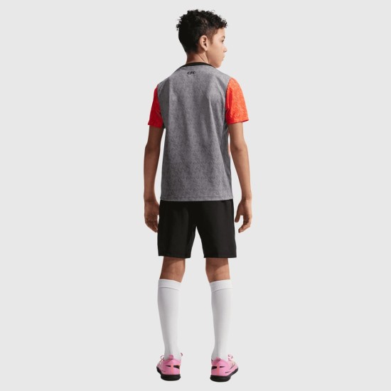 Kid's Chelsea 2025/26 Third Pre Match Shirt - Grey