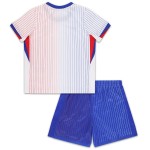 Kid's France Away Jersey+Shorts EURO 2024