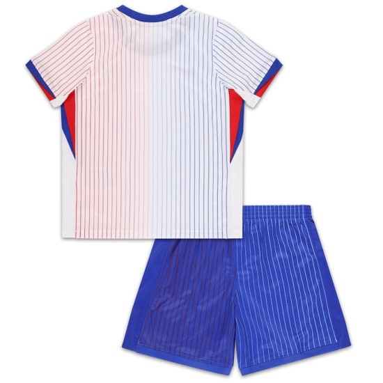 Kid's France Away Jersey+Shorts EURO 2024