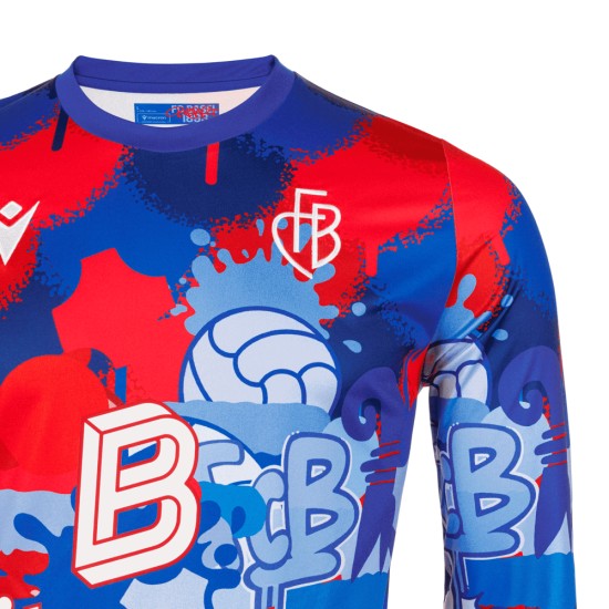 Kid's FC Bâle 1893 2025/26 Third Carnival Long Sleeve Shirt