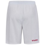Women's Denmark 2026 Home World Cup Shorts - White Women's Denmark 2026 Home World Cup Shorts - White