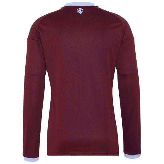 Women's Aston Villa 2026/27 Home Long Sleeve Shirt Women's Aston Villa 2026/27 Home Long Sleeve Shirt