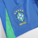 Kid's Brazil Home Jersey+Shorts Copa America 2024
