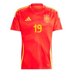 LAMINE YAMAL #19 Spain Home Jersey EURO 2024