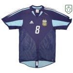 Men's Argentina 2004/05 Away Retro Shirt Zanetti #8