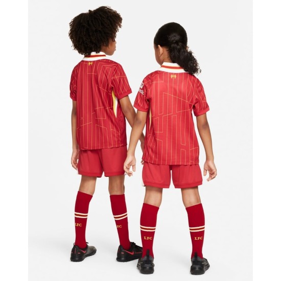 Kid's Liverpool 2024/25 Home Kit Kid's Liverpool 2024/25 Home Kit