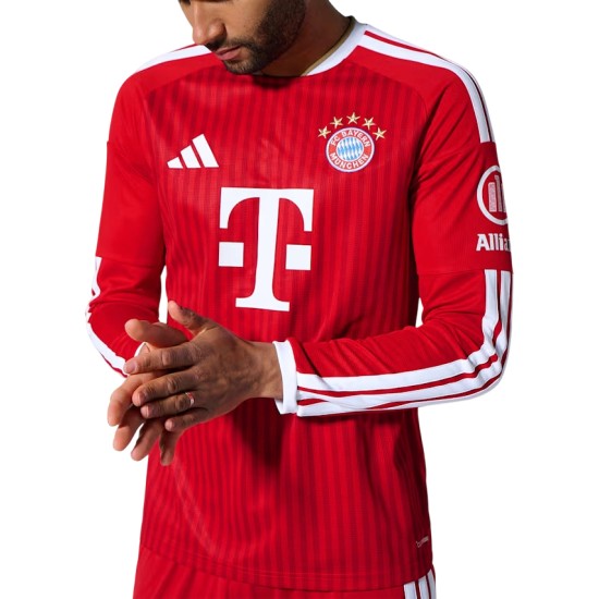 Kid's Bayern Munich 2026/27 Home Long Sleeve Shirt